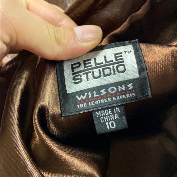 Pelle Studio x Wilson’s leather skirt  | size 10 - Picture 7 of 7